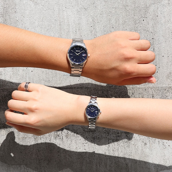 SEIKO SELECTION ペアウォッチ SBPX145/STPX095 ソーラー EC限定セット