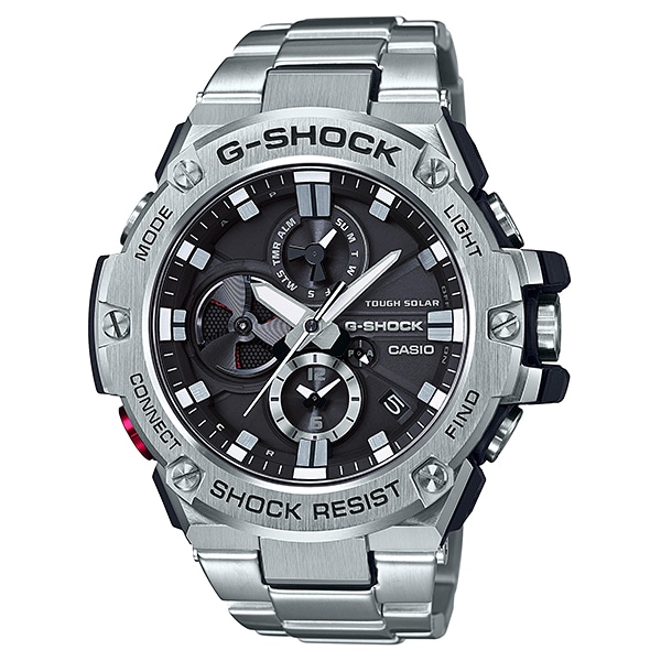G-SHOCK G-STEEL GST-B100D-1AJF Bluetooth搭載 タフソーラー(シルバー