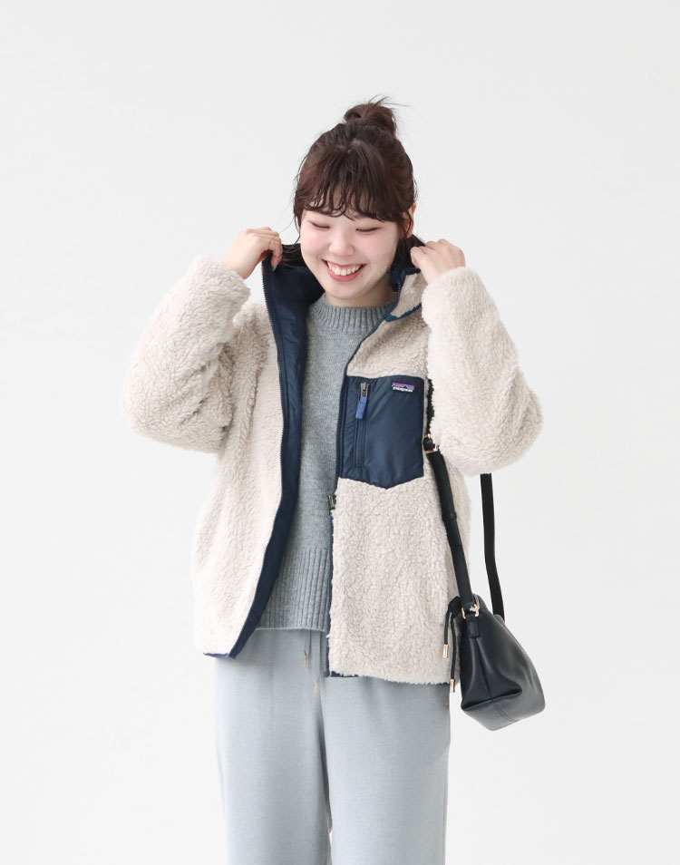 patagonia / パタゴニア　リバーシブル・レディ・フレディ・フーディ ワイルドスワンズ・パタゴニア正規販売店 GMMSTORE