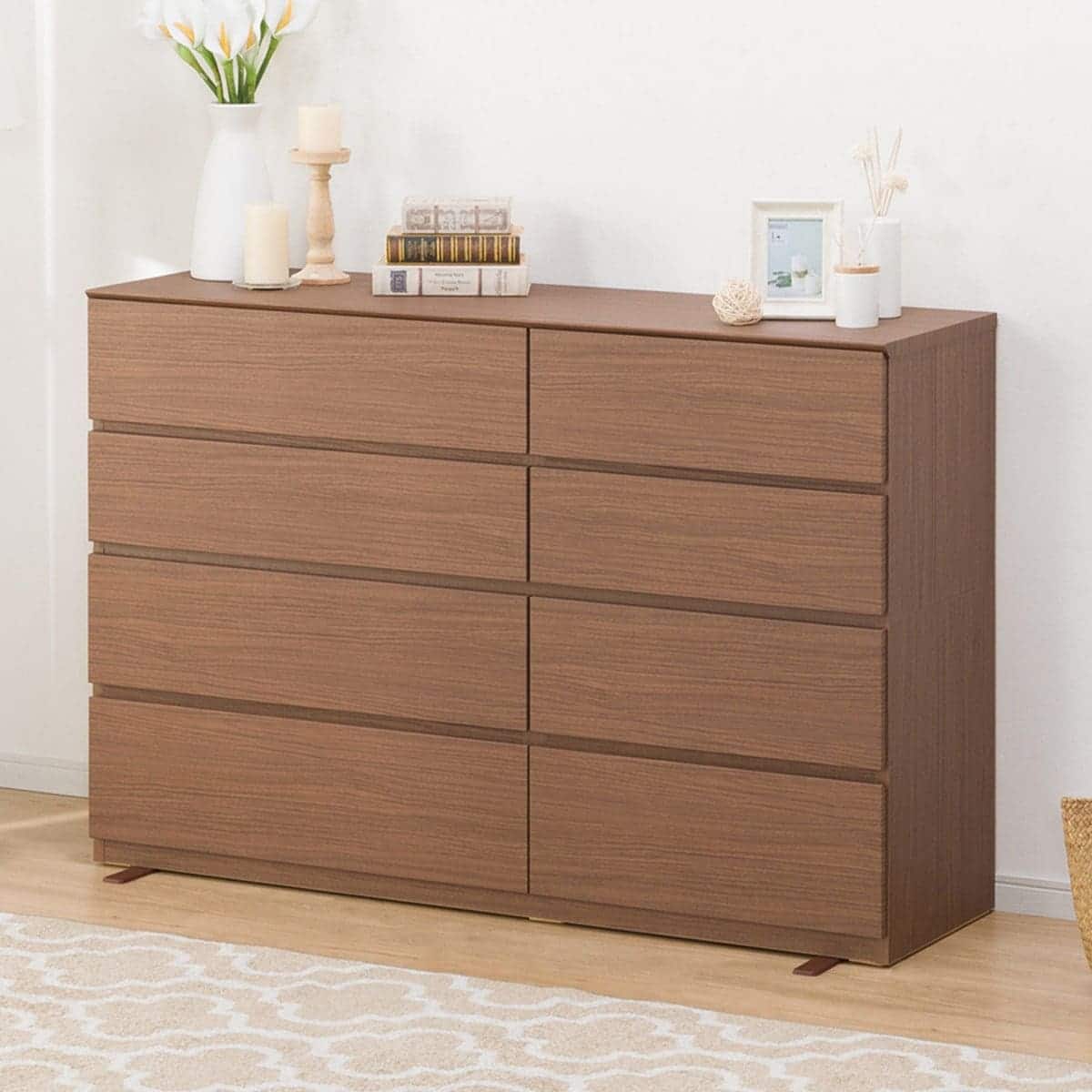 ローチェスト(クエス 140-4LC MBR) | ニトリネット【公式】 家具