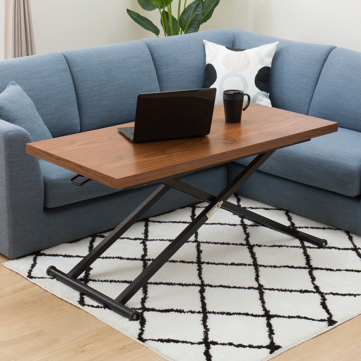 昇降リビングテーブル (アクティブ2 120 MBR) | ニトリネット【公式