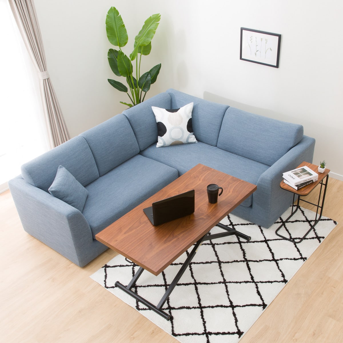 昇降リビングテーブル (アクティブ2 120 MBR) | ニトリネット【公式