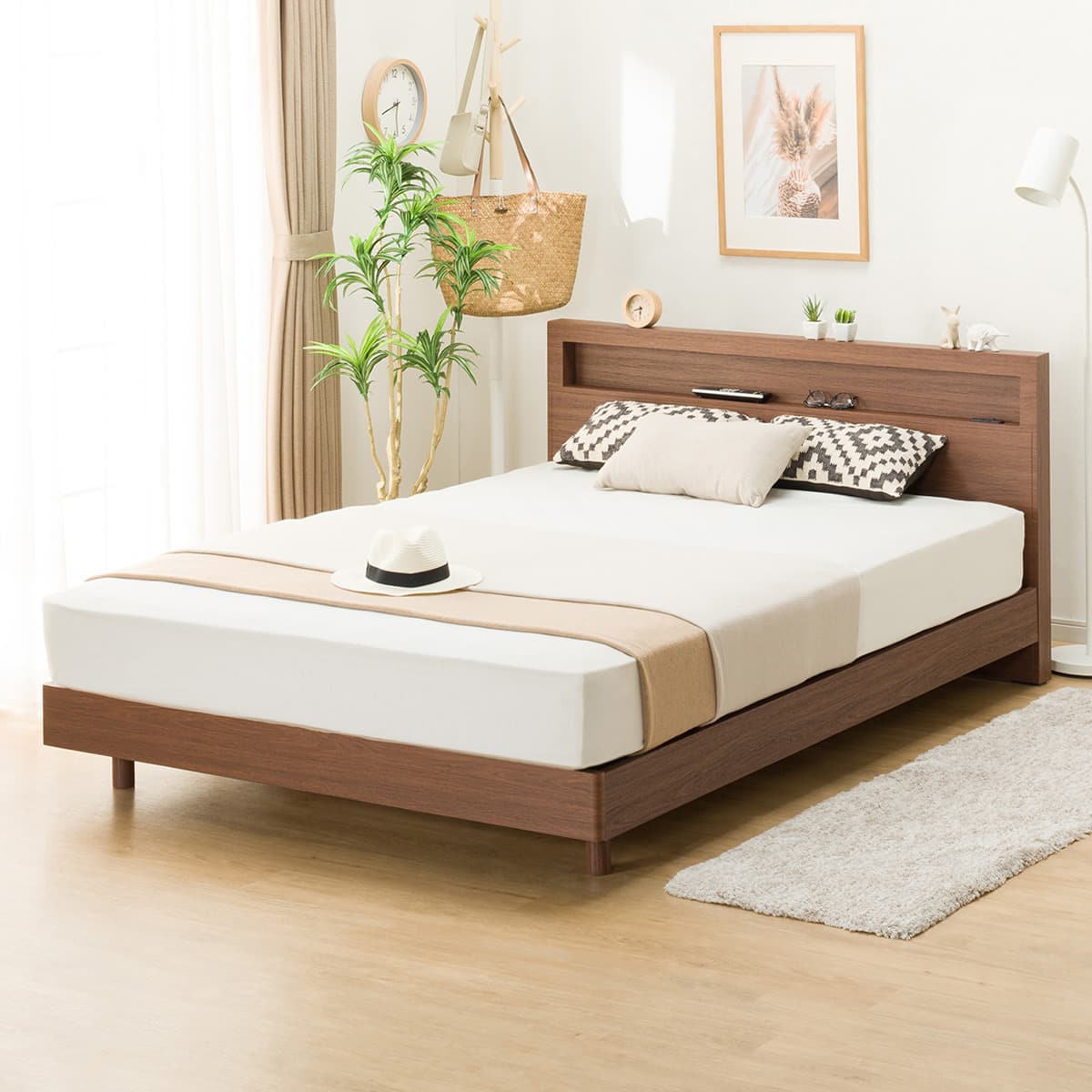 ダブルベッドフレーム(ヘンリック/MBR) | ニトリネット【公式】 家具