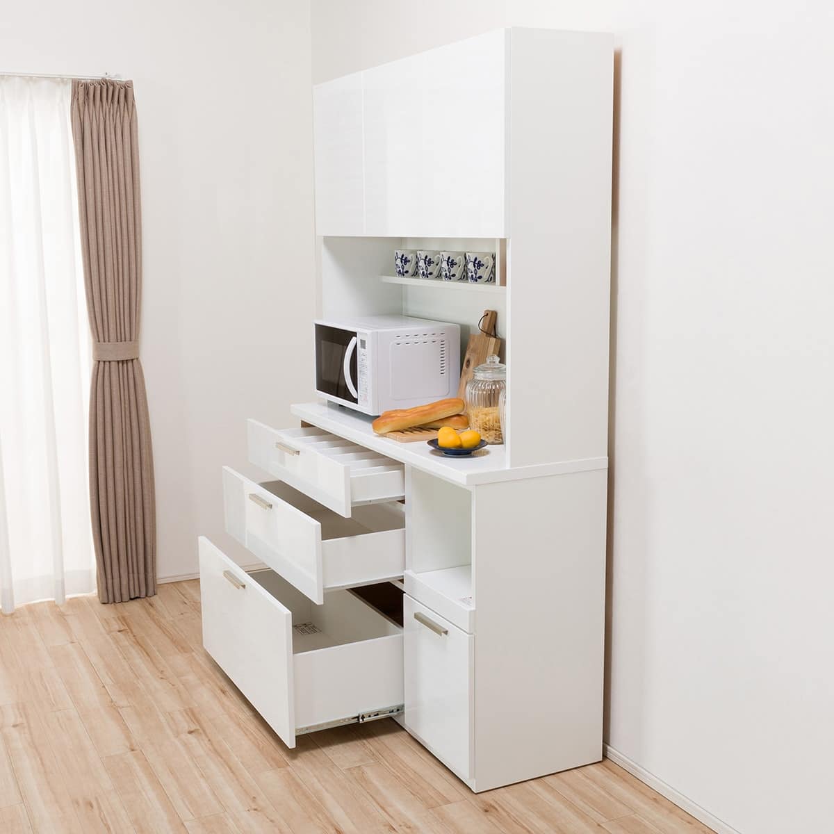 キッチンボード (ソレル 120KB WH) | ニトリネット【公式】 家具