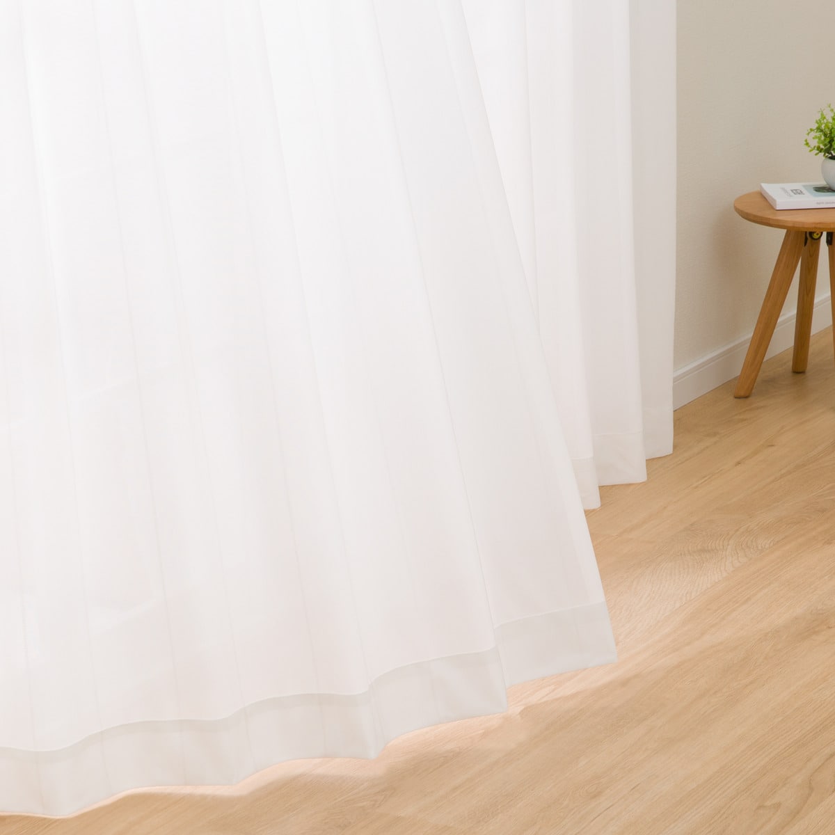 遮熱・ミラー・防汚レースカーテン(ホワイトクリアST2 100X176X2