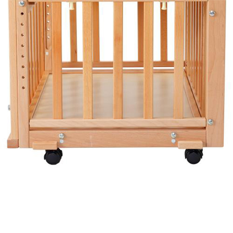 ヤマサキ With mini タイニーサイズ 添い寝 ロータイプ ベビーベッド