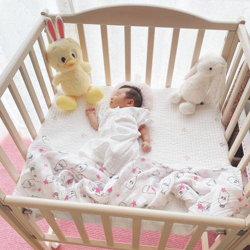 ヤマサキ ハーフ＆ハーフ タイニーサイズ 新生児専用 ベビーベッド