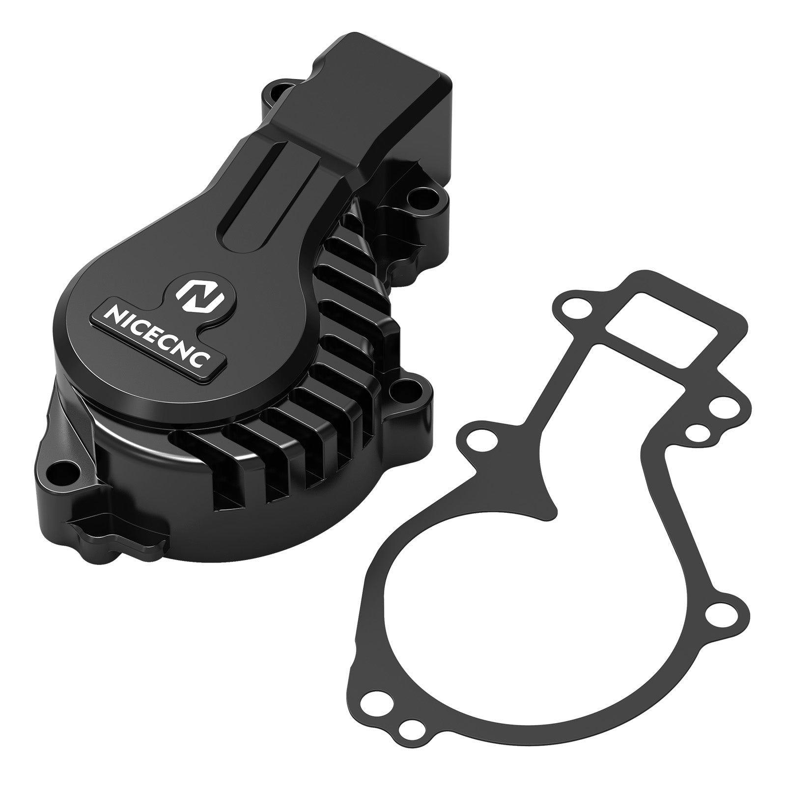 KTM 690 Enduro SMC Duke R Finned Water Pump Cover w/Gasket