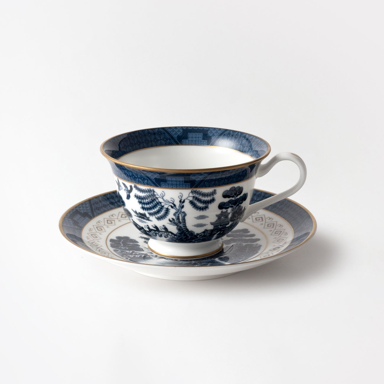 ペアティタイムセット｜レトロカフェ食器カップソーサー｜SANSUI