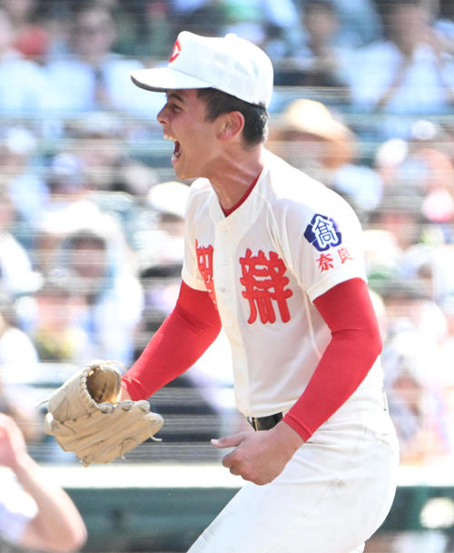 甲子園】智弁学園・田近楓雅、チェンジアップで2桁奪三振 奈良代表で