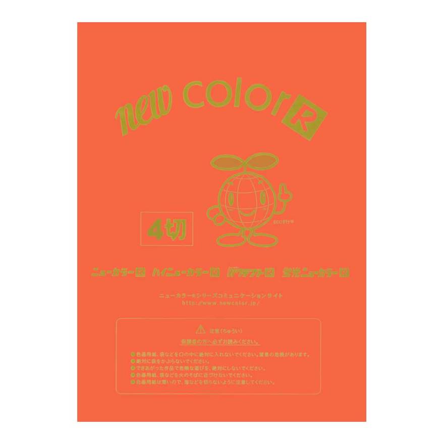 ニューカラーR 4切 だいだい | 日本ノート株式会社