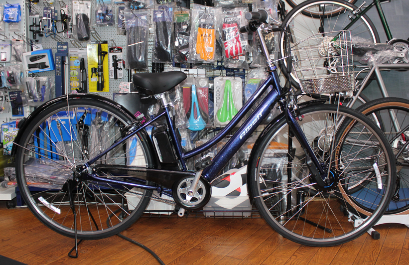 ブリヂストンの電動アシスト自転車アルベルトeの27インチが入荷