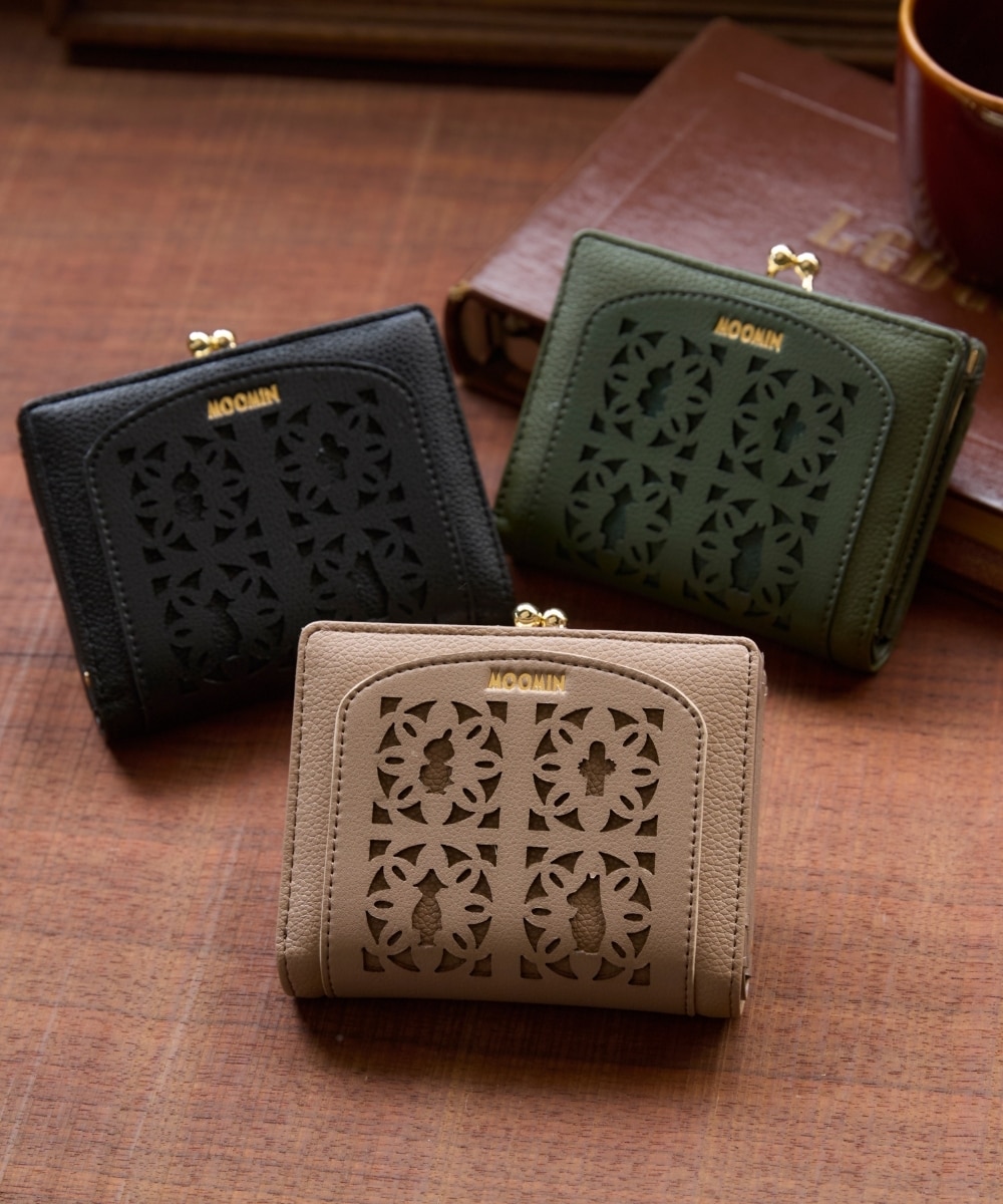 MOOMIN(ムーミン)がま口2つ折り財布 通販【ニッセン】