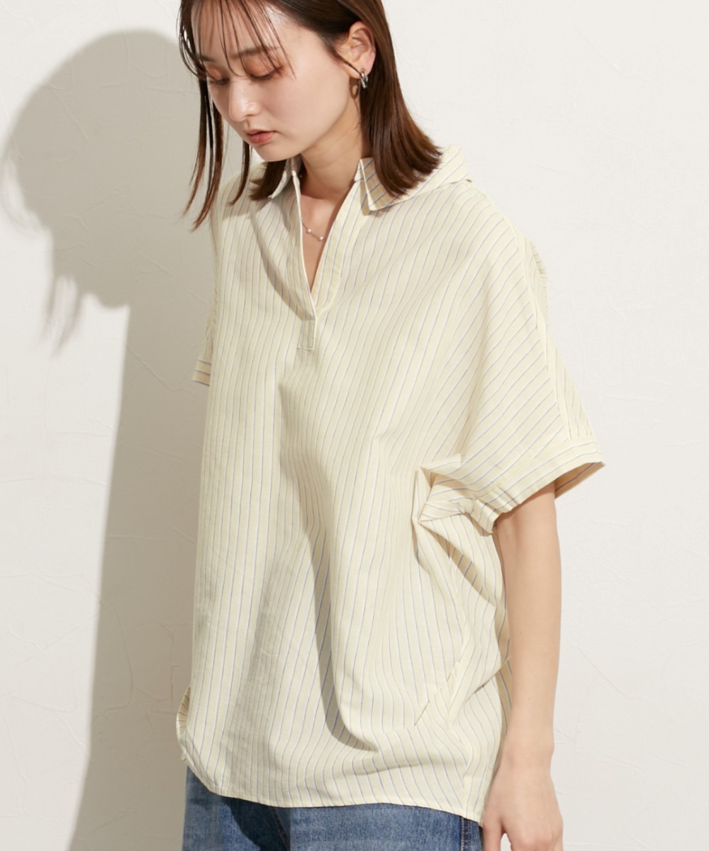 吸汗速乾・UV・抗菌防臭】スキッパーシャツ 通販【ニッセン】