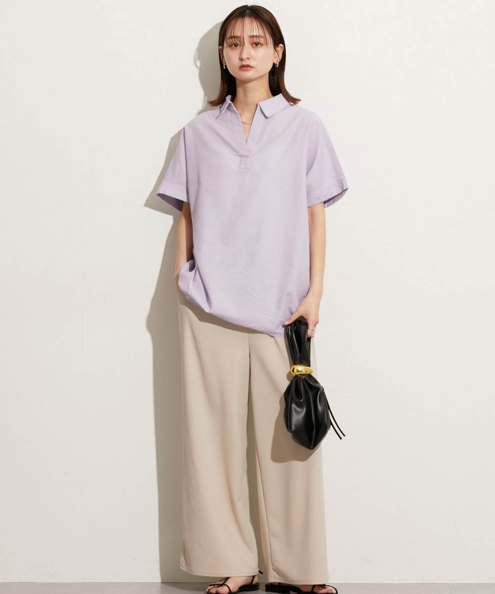 吸汗速乾・UV・抗菌防臭】スキッパーシャツ 通販【ニッセン】