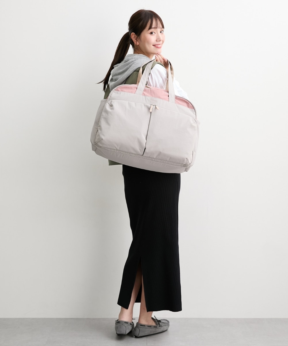 anelloGRANDE×Poche Lab.12ポケットガバっと開くドデカトラベル2WAY