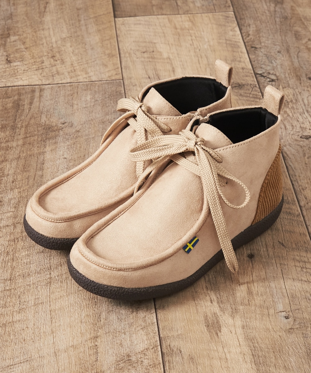 スカンジナビアンフォレスト レースアップモカシンシューズ 通販