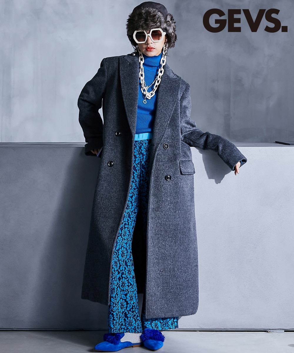 シャギーチェスターコート＜大きいサイズ有＞GEVS. 通販【ニッセン】