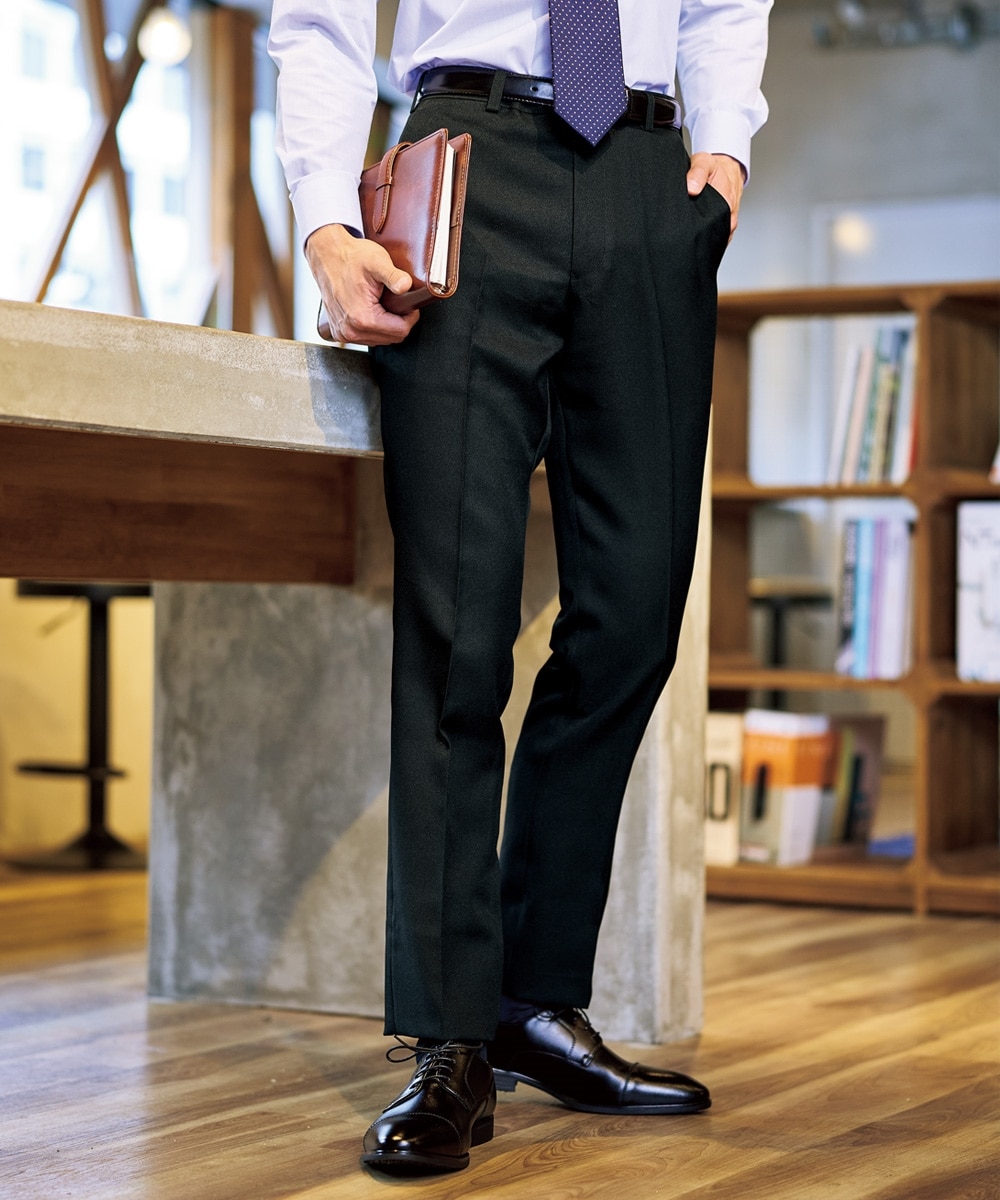 ウォッシャブルノータックスラックス3本組 通販【ニッセン】