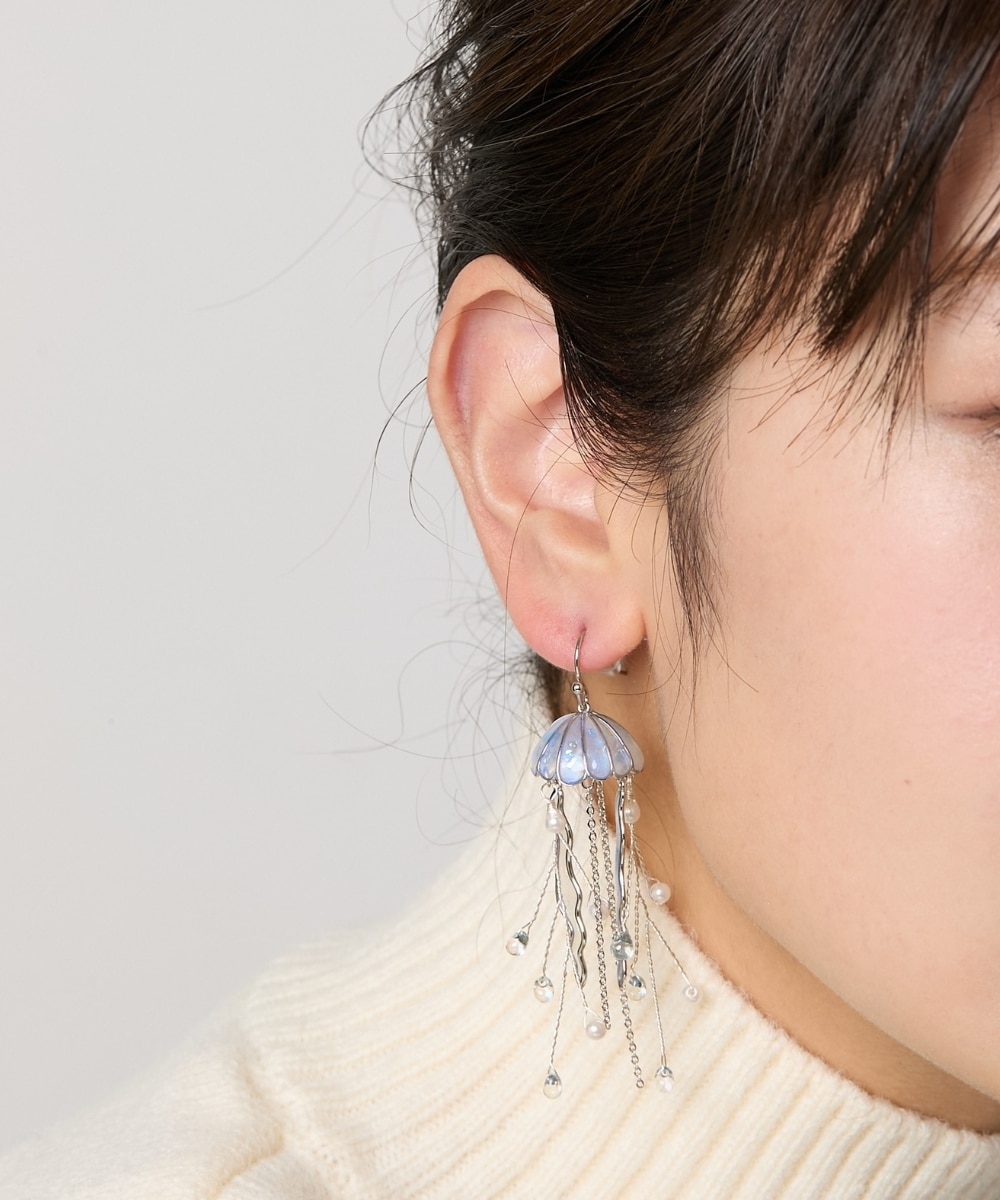 gargle（ガーグル）オーロラクラゲピアス 通販【ニッセン】