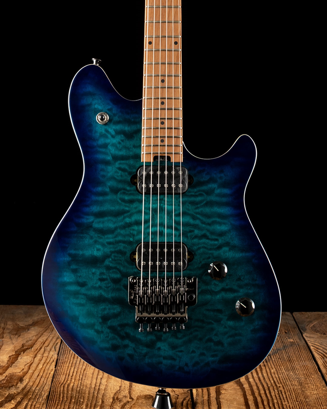 EVH Wolfgang WG Standard Quilt Maple - Chlorine Burst