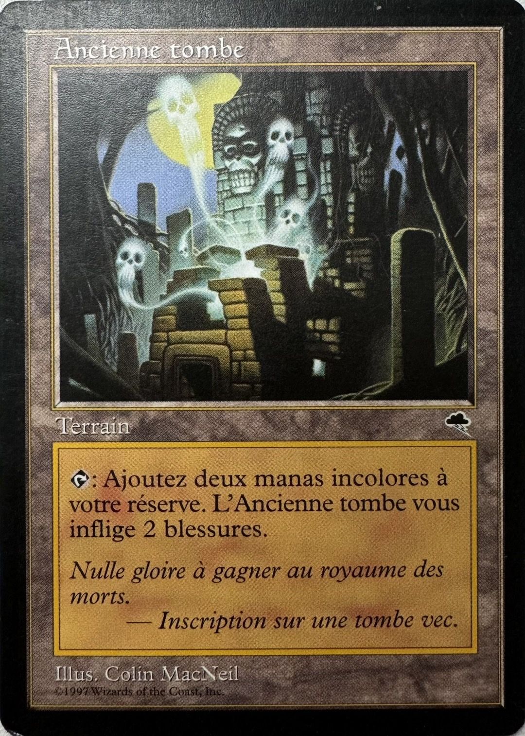 mtg 古の墳墓 eos 英語 星景 MTG EOS Ancient tomb 古えの墳墓