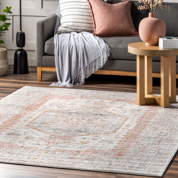 Jacquie Vintage Floral Area Rug — nuLOOM