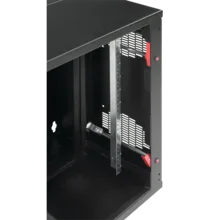 AccessPlus Double-Hinge Type 1 Window, 24x24x25, Black, Steel