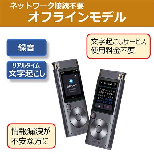 スマートオフィス】自動文字起こし VOITER SR302Pro iFLYTEK