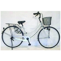 スマートオフィス】ノーパンクタイヤ 26インチ自転車 E57 ボープラス工業