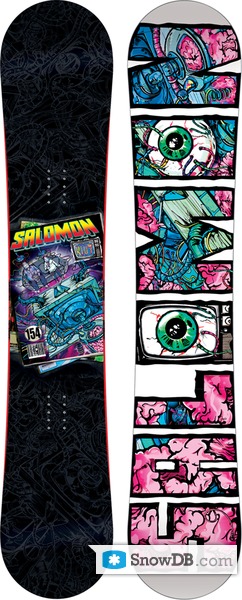Snowboard Salomon Riot 2011/2012 :: Snowboard and ski catalog