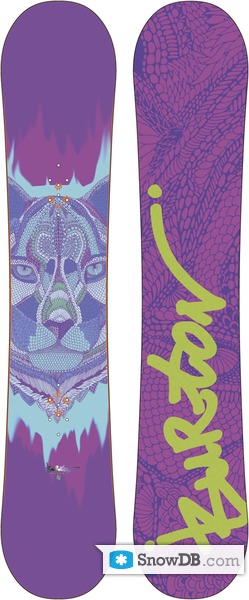 Snowboard Burton Social Restricted 2011/2012 :: Snowboard and ski