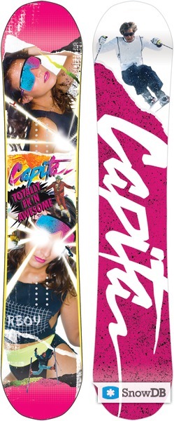 Snowboard Capita Totally FK'n Awesome! 2011/2012 :: Snowboard and