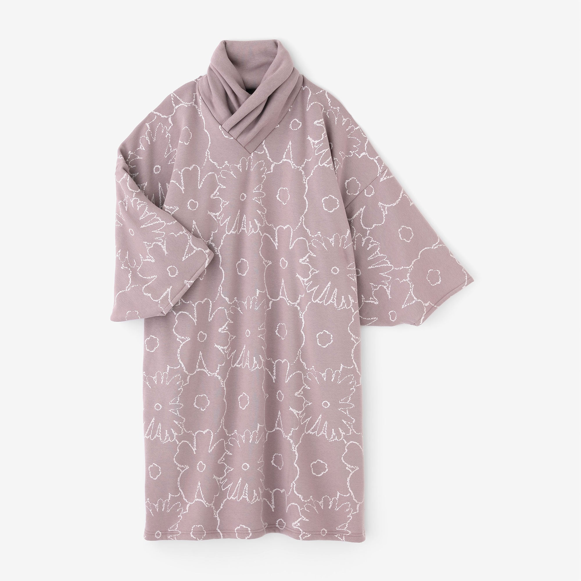 裏毛 衿巻薙刀長方形衣（えりまきなぎなたちょうほうけい）／雲間