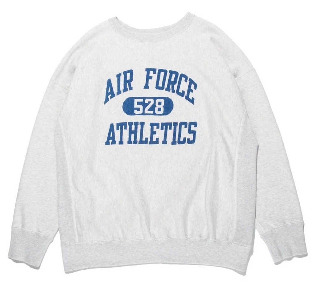 AIR FORCE ATHLETICS SWEATSHIRTS クルーネックスウェット-バウワウ