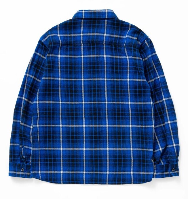 COTTON FLANNEL BLUE CHECK SHIRT チェックネルシャツ-ラッツ 通販