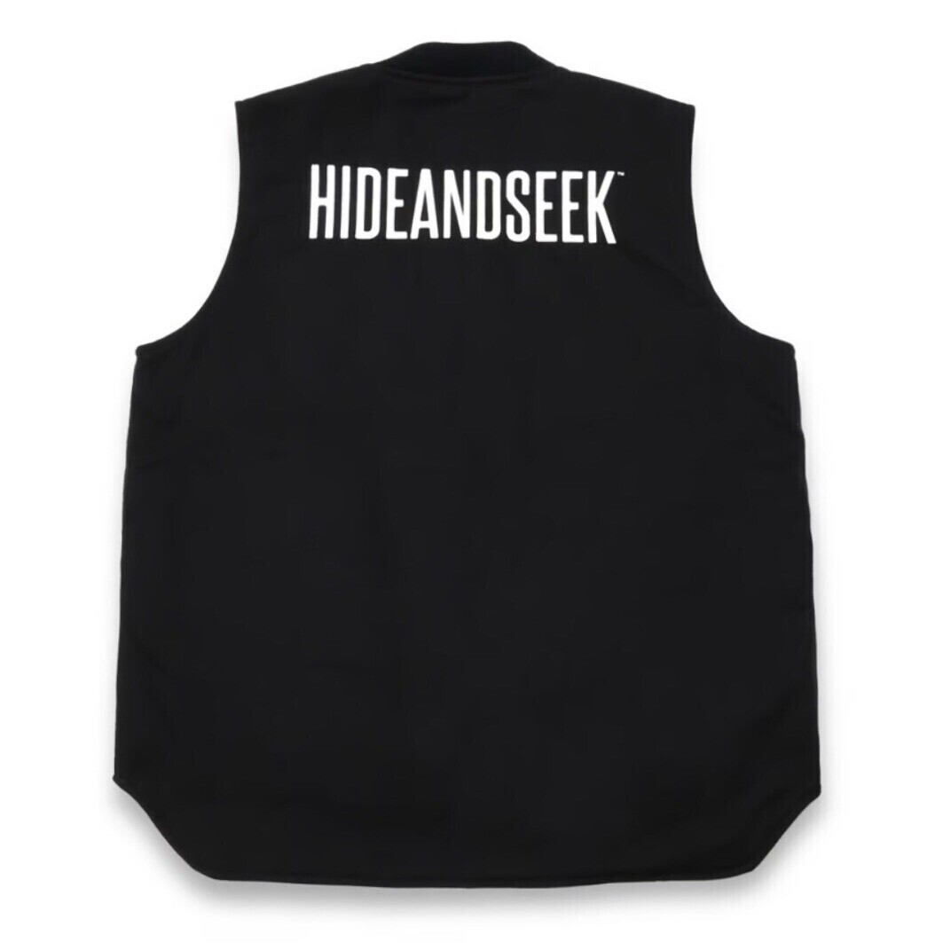 Work Zip Vest(24aw) ダックベスト-ハイドアンドシーク 通販 HIDE AND
