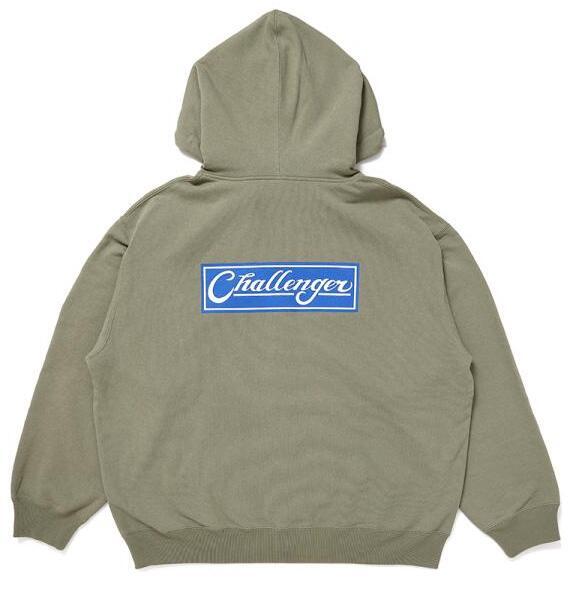BAR LOGO ZIP HOODIE ジップパーカー-チャレンジャー 通販 CHALLENGER