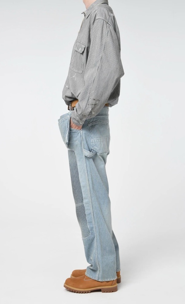 HICKORY PAINTER PANTS with SEPARATE APRON ぺインターパンツ