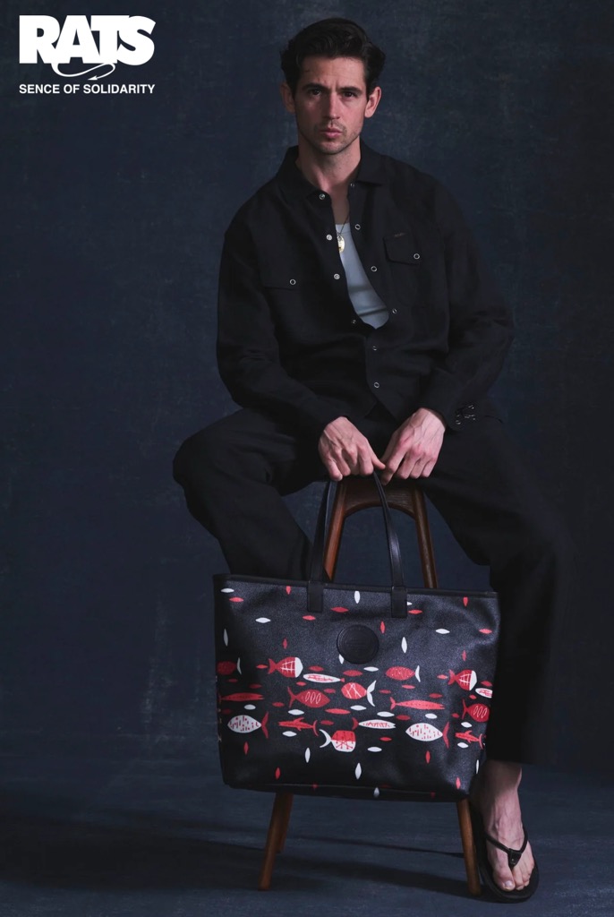 PVC TOTE BAG トートバッグ-ラッツ 通販 RATS 店舗-SOWLD