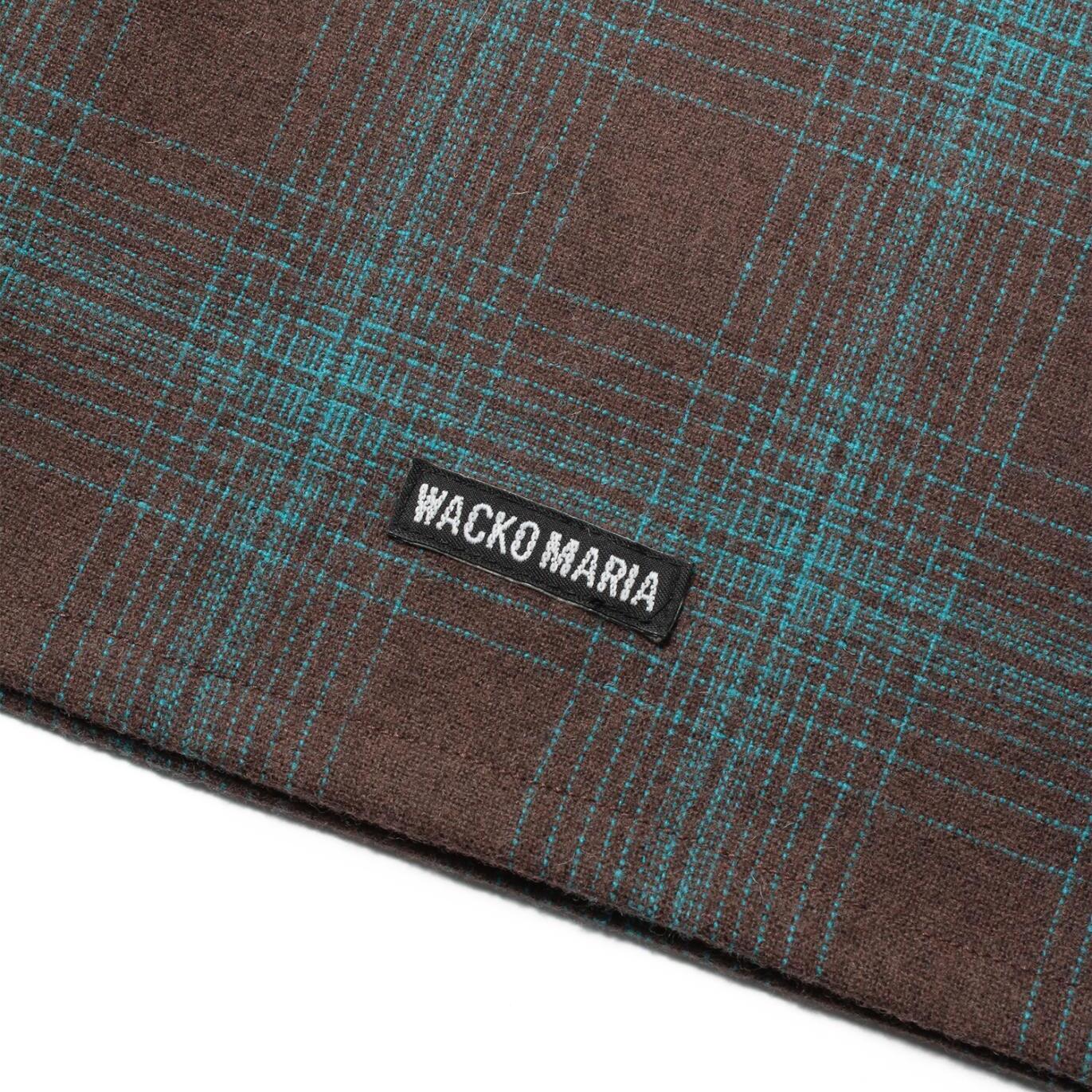 PENDLETON / WOOL OMBRE CHECK OPEN COLLAR SHIRT ペンドルトン ダブル