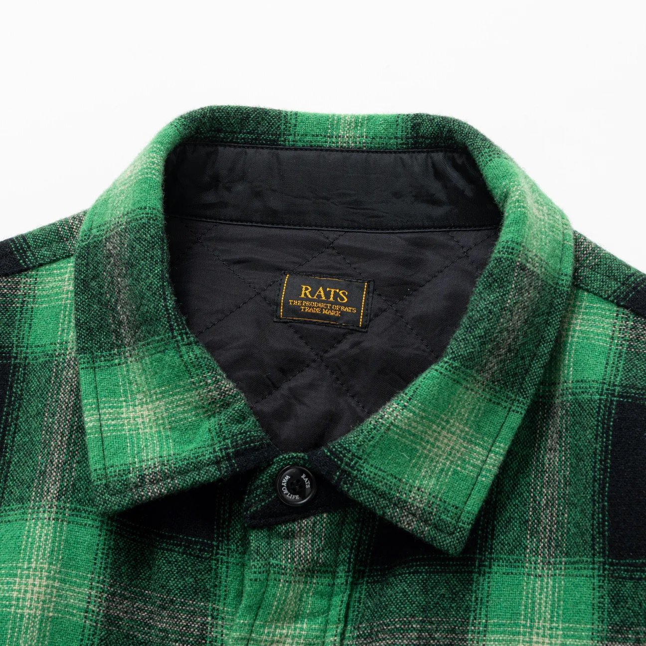 WOOL CHECK SHIRT JKT シャツジャケット-ラッツ 通販 RATS 店舗-SOWLD