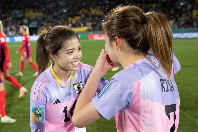 りさのおかげで勝ちました！」インタビュー後のなでしこ清水梨紗に