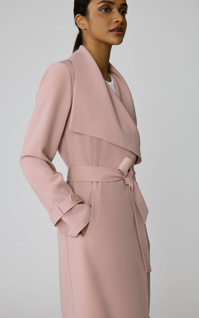 OLIVIA Draped Wrap Coat | Soia & Kyo US