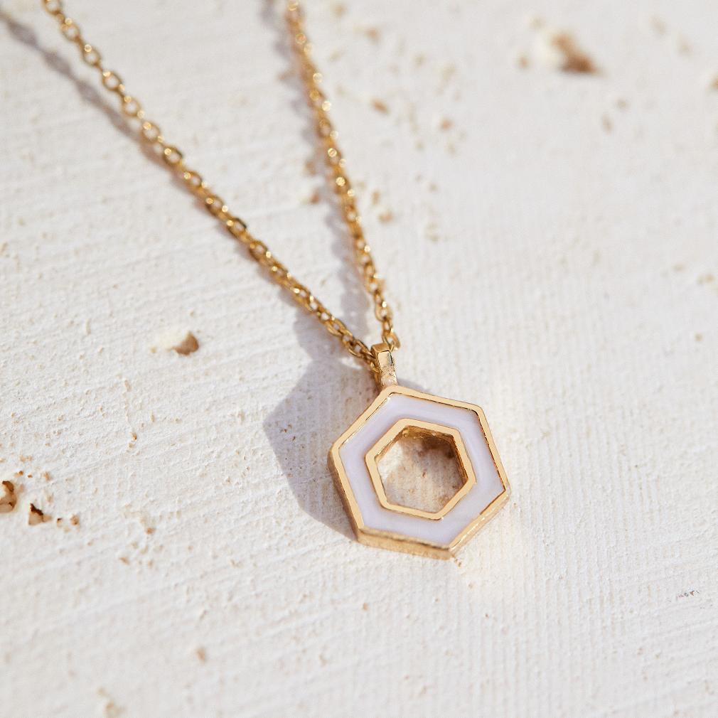 ヘキサゴン ネックレス – Solid Love