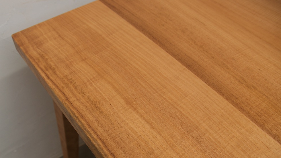 ST184 珍しいケンポナシのダイニングテーブル | 無垢テーブル・無垢