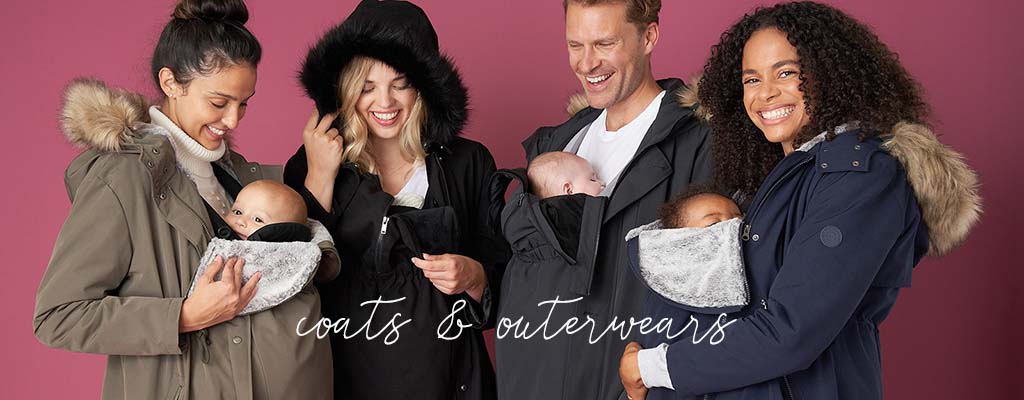 マタニティコート ママコート,抱っこ紐対応パーカー 」マタニティ