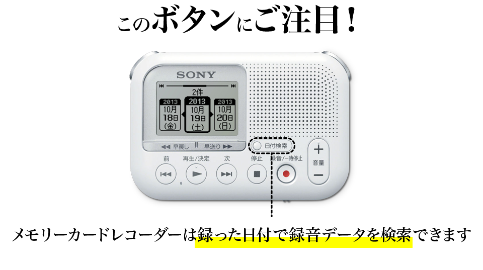 使いやすさにこだわったソニー製品をご紹介 | メモリーカード