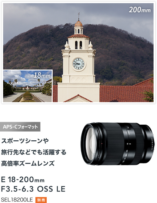 α6000 特長 : いつでもどこでも、大きくぼけて色鮮やか | デジタル一眼