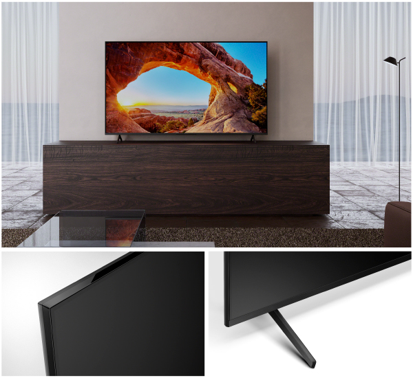 X85Jシリーズ 特長 : デザイン・安全設計 | テレビ ブラビア | ソニー